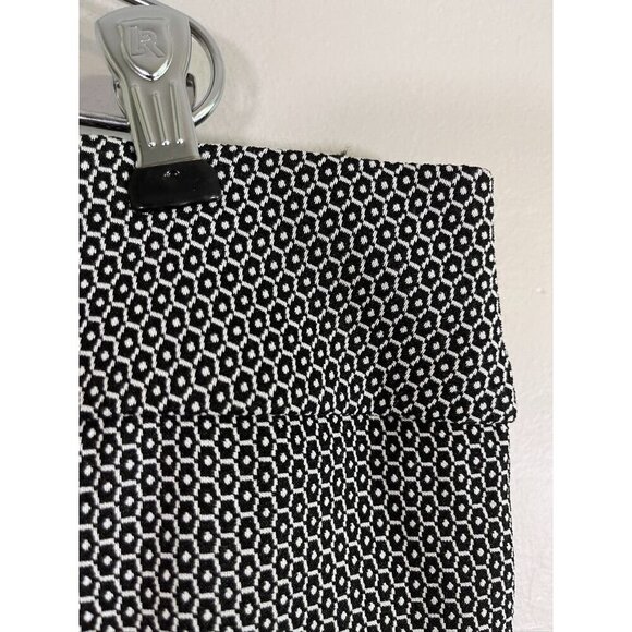 Apt 9 Neutral Pant 22 Black Ankle Minimalist Retro Office 80s Classic Workwear - Picture 7 of 13